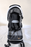 HAUCK Baby Stroller Pushchair Reclining Canopy 5-Point Harness B117