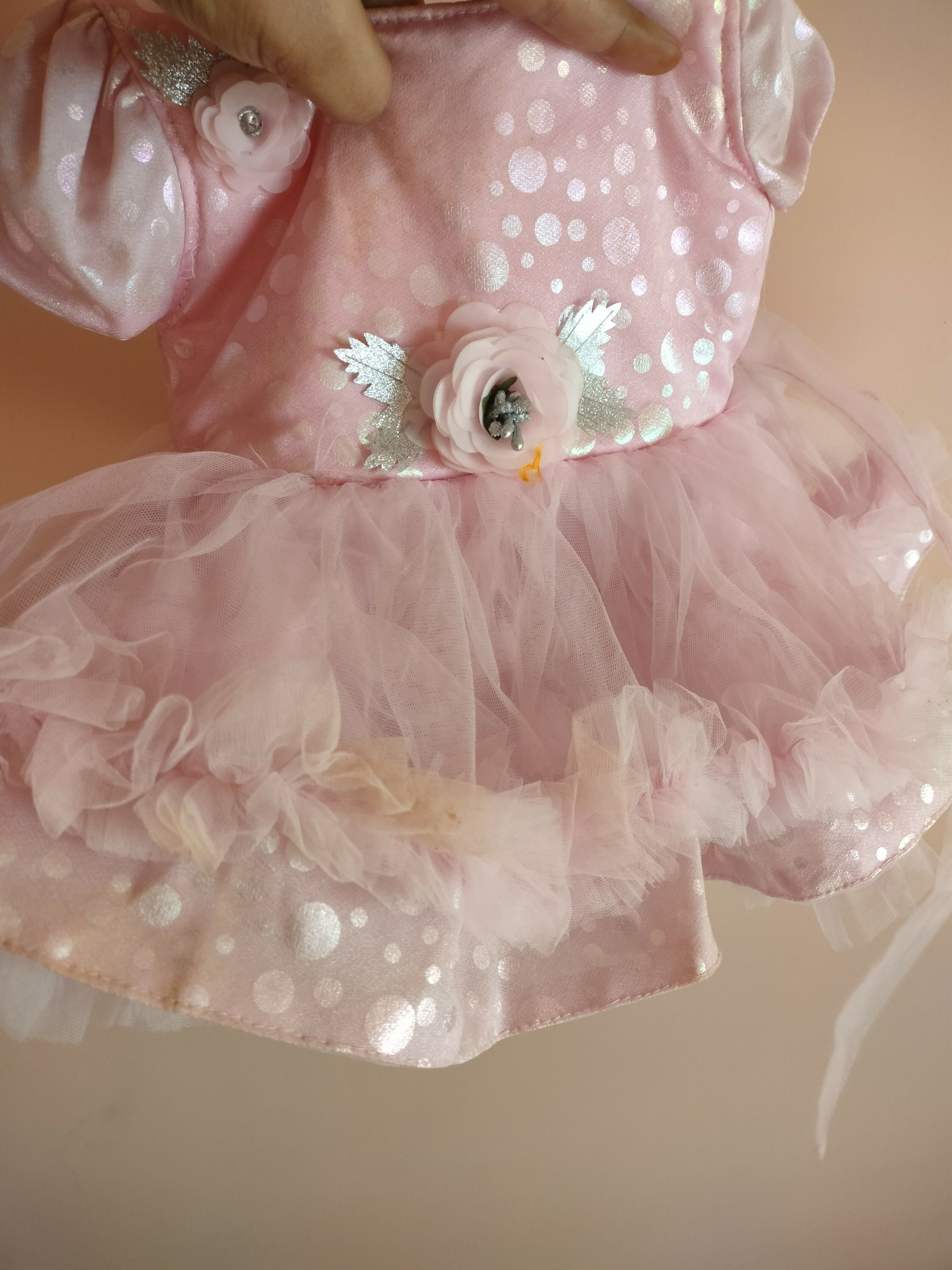 Pink frock for baby girl - PyaraBaby