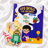 iLearnngrow Financial Literacy Rakhi Combo featuring a festive Rakhi paired with engaging money-learning activities designed to introduce kids to saving, spending, budgeting, and basic financial concepts through play.