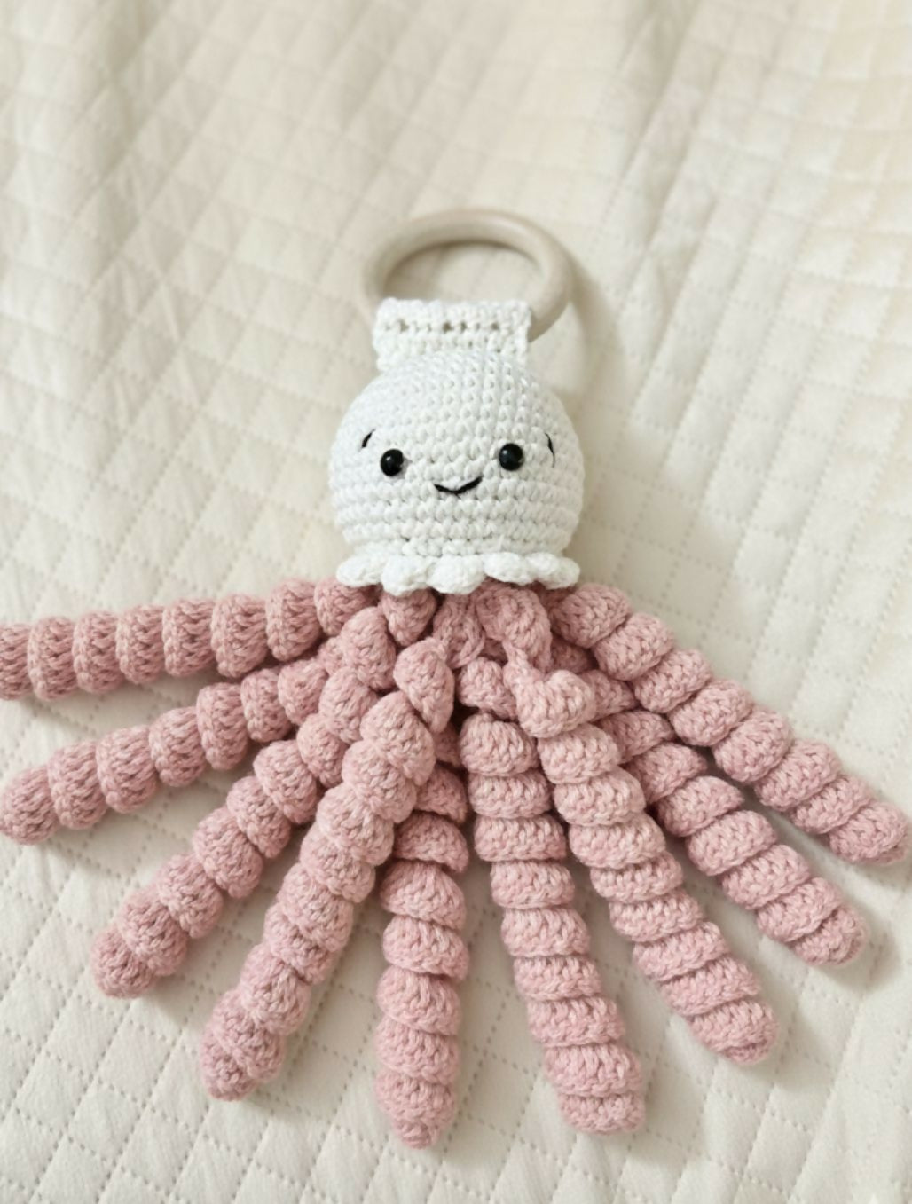 Rattle Jellyfish – Soft, Safe & Sensory Baby Toy