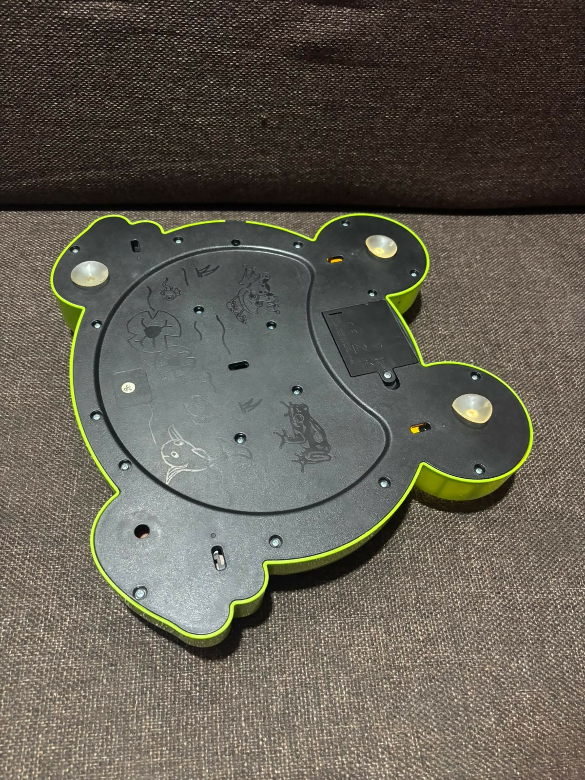 Whack-a-Frog Game for Kids, a fun interactive toy for hand-eye coordination and play.