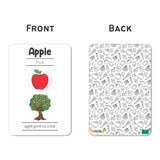ZOOPLAY Fruits and Vegetables Flashcards
