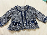 CHICCO baby jacket – stylish self-design, soft stretchable fabric, perfect for infants.