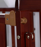 BABYHUG MONTANA Wooden Cot/Crib cum Rocker with Mosquito Net