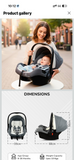 R FOR RABBIT Carry Cot/Car seat