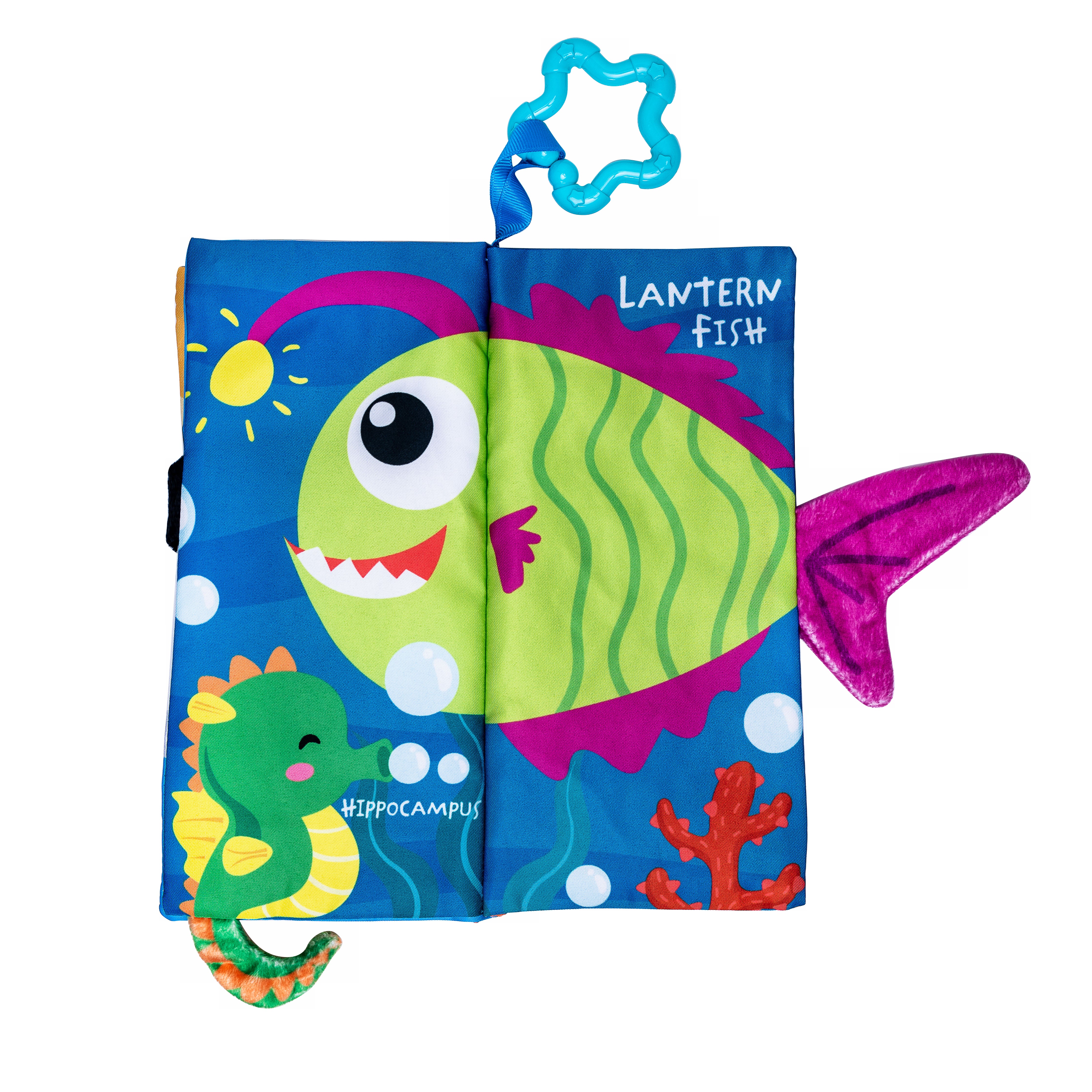 Baby Cloth Book - Marine Animals