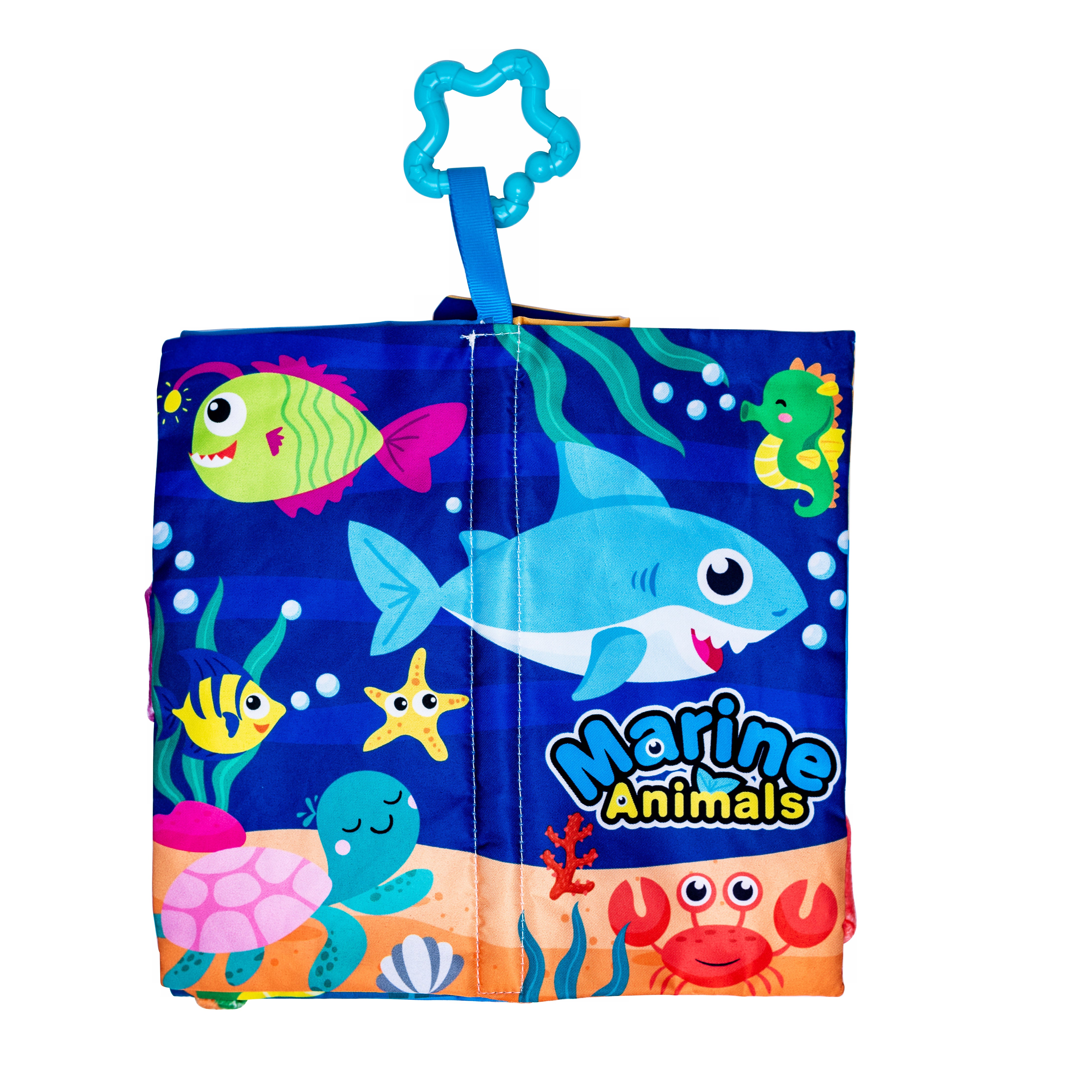 Baby Cloth Book - Marine Animals