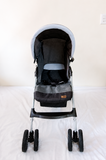 Hauck Baby Stroller Pushchair with reclining seat, adjustable canopy, 5-point safety harness, smooth wheels, foldable frame, and comfortable seating for safe and convenient everyday outings with babies and toddlers.