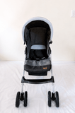 Hauck Baby Stroller Pushchair with reclining seat, adjustable canopy, 5-point safety harness, smooth wheels, foldable frame, and comfortable seating for safe and convenient everyday outings with babies and toddlers.