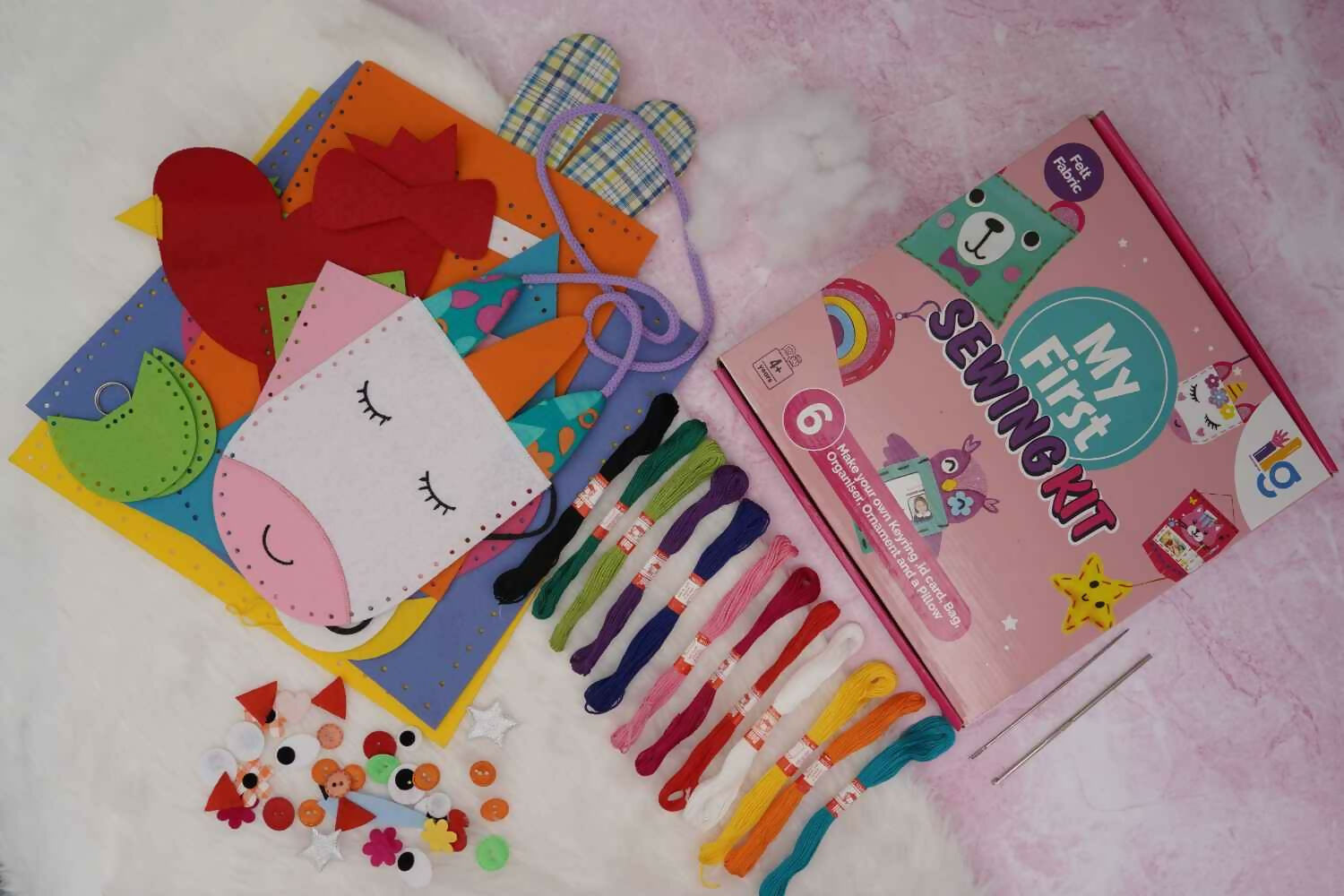 Unleash the creativity within with our Sewing Art & Craft Kit Bundle.