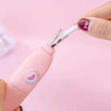 The stationery set includes electric pencil sharpener, electric eraser, desktop vacuum cleaner and 10 eraser refills, which is a good helper for your study