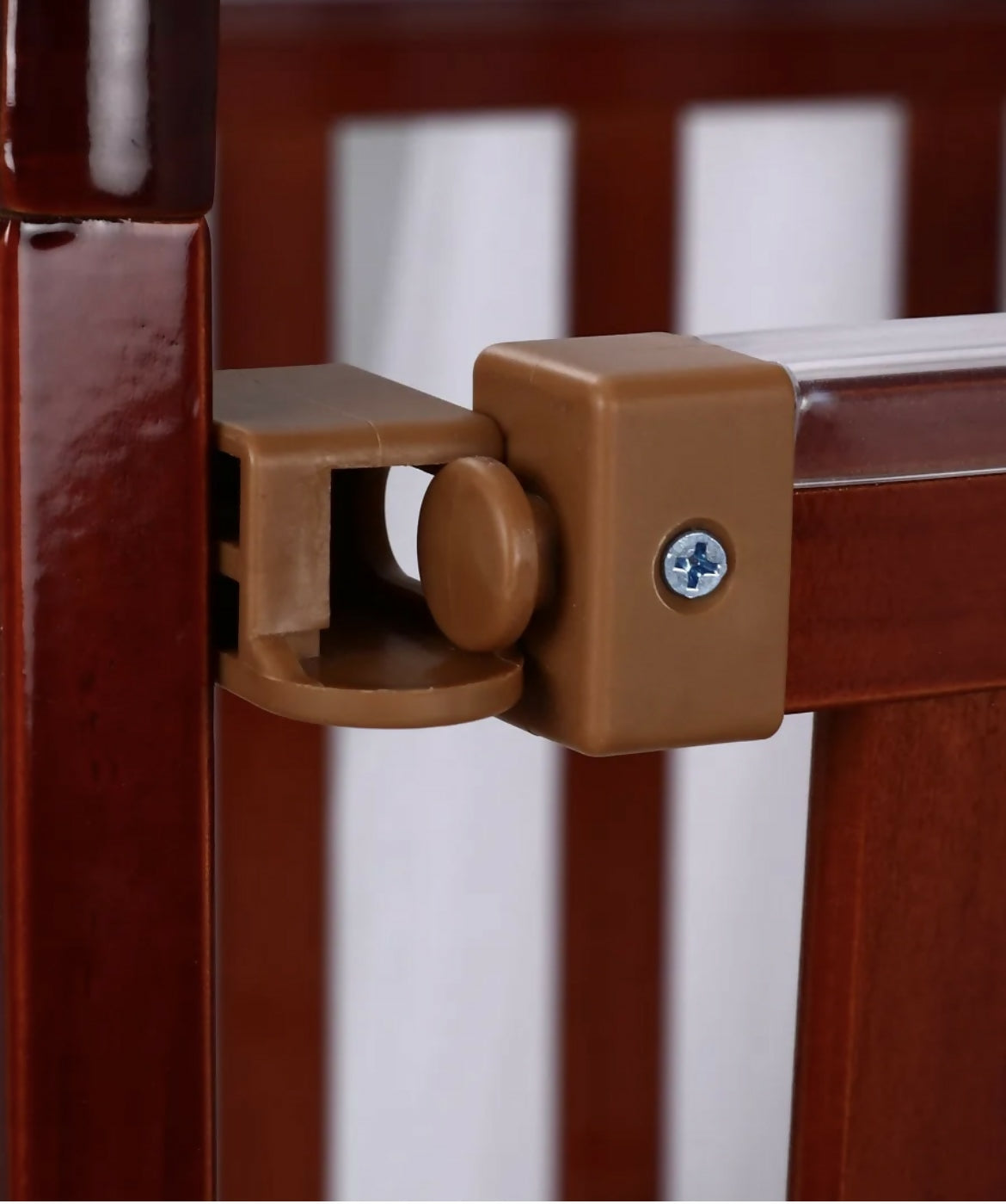 BABYHUG MONTANA Wooden Cot/Crib cum Rocker with Mosquito Net