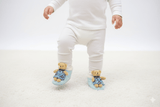 Baby booties cozy and comfortable