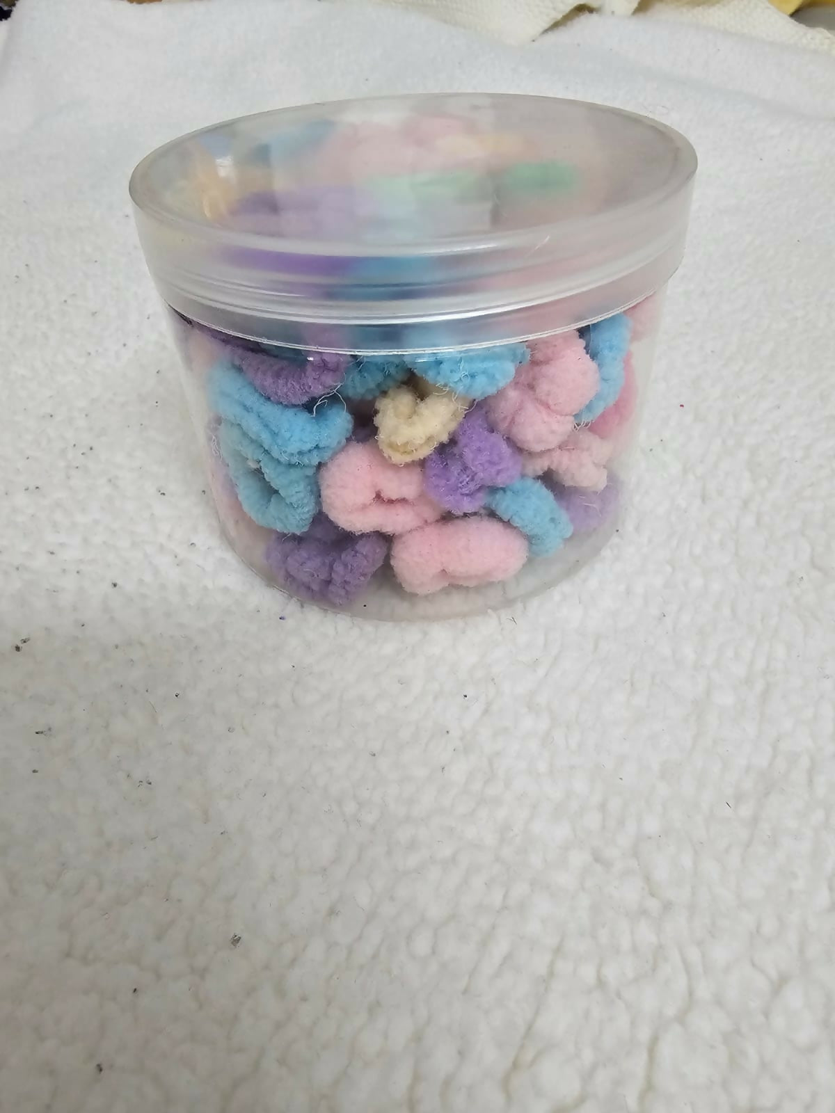 Imported wooden comb and brush set with rubber bands—gentle, eco-friendly, and perfect for baby hair care and styling.