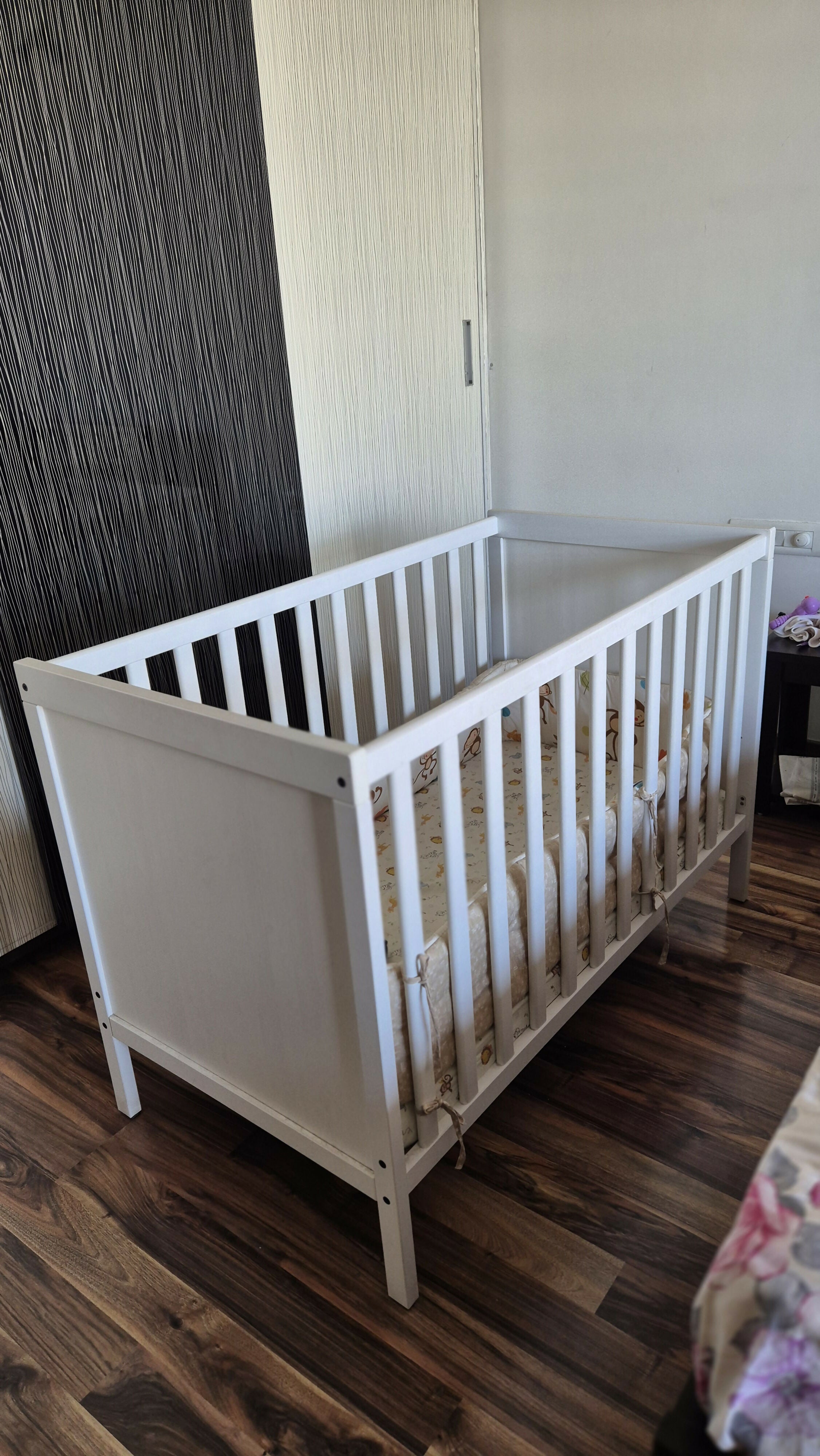 IKEA SUNDVIK Crib/ Cot For Baby