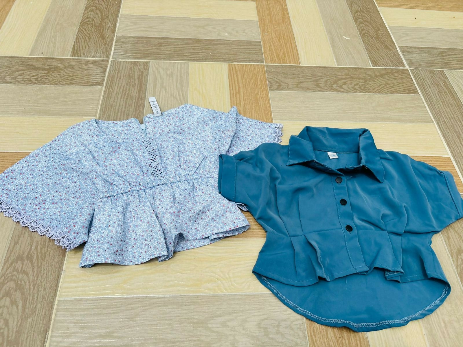 Party Wear Top for Baby Girl Set of 2