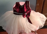 Party Wear Frock(Maroon)
