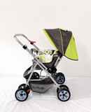 LUVLAP Sunshine Reversible Handle Baby Stroller Foldable Travel Pram Newborn