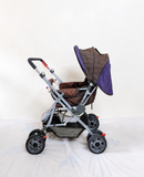 LUVLAP Reversible Handle Stroller Reclining Foldable Baby Pram