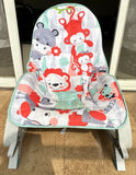 LUVLAP Animal Kingdom 3-In-1 Baby Rocker (HIPPO)