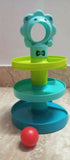 LITTLE’S pack of 6 baby toys – nesting eggs, stacking rings, rattle & more for fun learning.