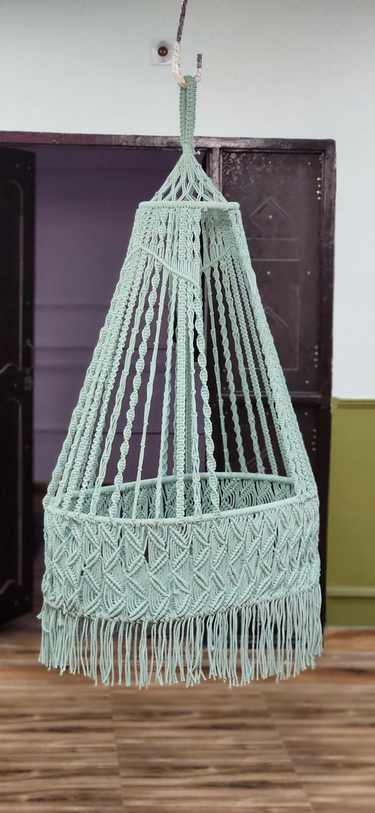 Macrame Baby Cradle