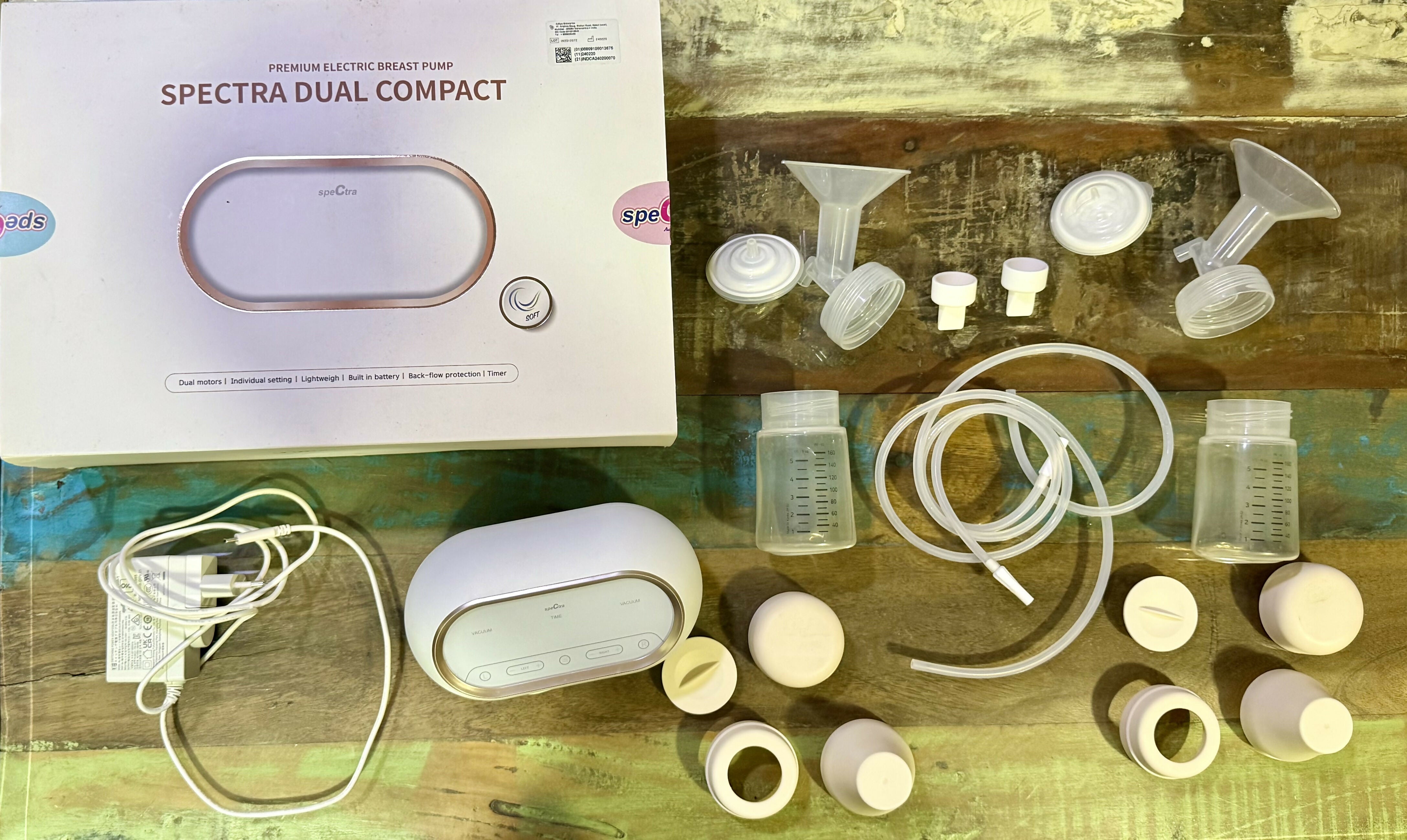 SPECTRA DUAL Compact Premium Electric Breast Pump
