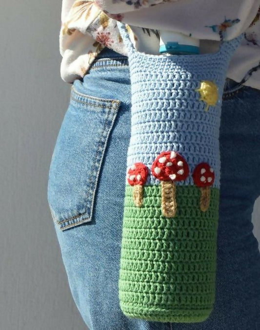 Buy Crochet Handmade Bottle Covers – cozy, cute protection for bottles.
