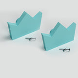 Door/ Drawer Knobs (Set of 2) Adorable Crown