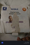 KRUPS Noble digital baby weighing scale with accurate weight measurement, easy-to-read display, stable platform, and convenient monitoring for infants and growing babies.