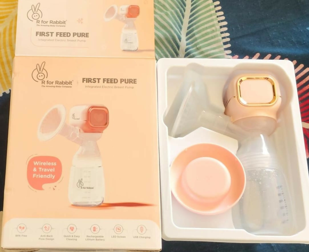 R FOR RABBIT Electric Breast Pump – Portable, Comfortable & Safe Pumping Solution for Moms