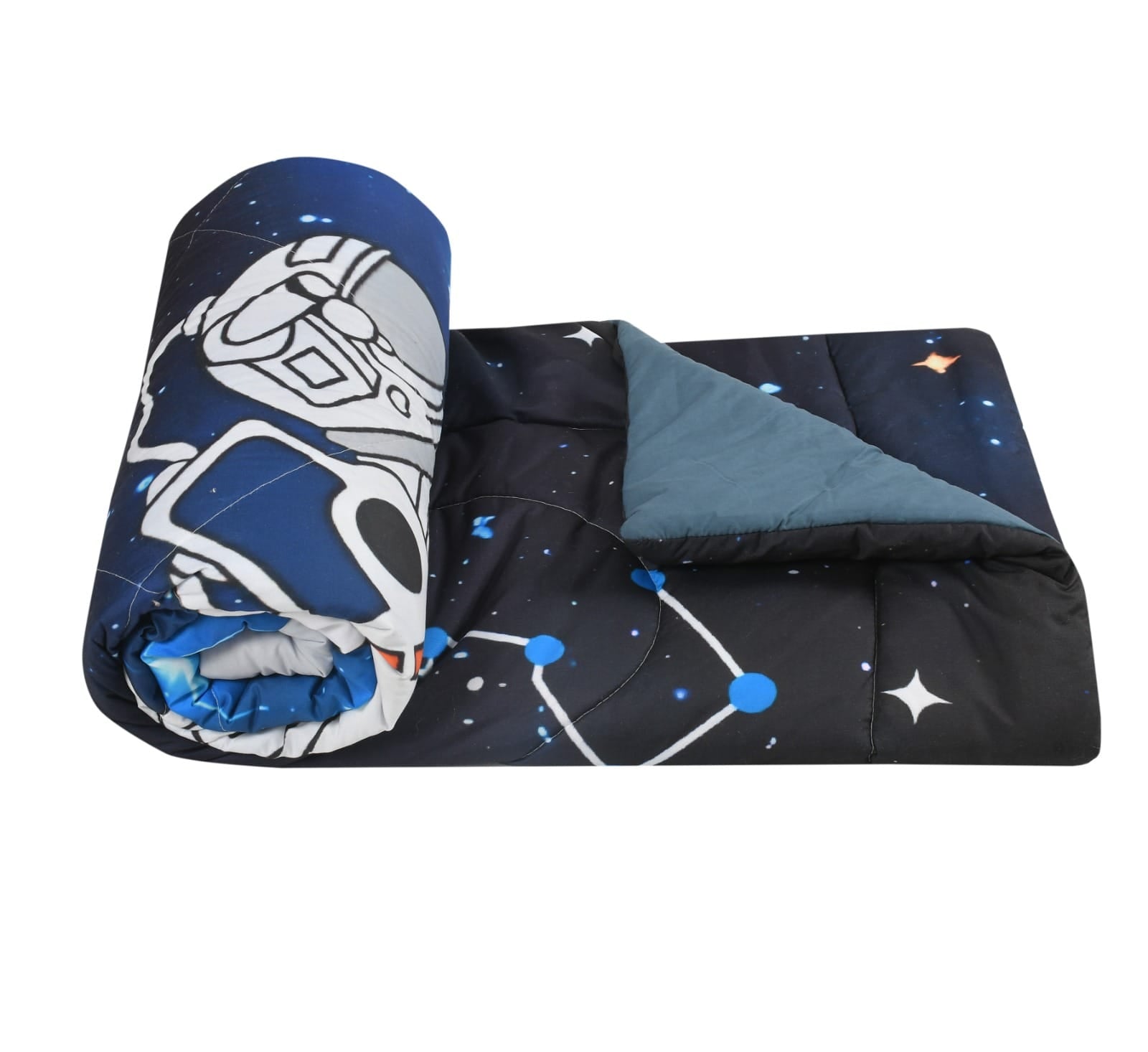 HOUSE OF DISNEY Kids Little Reversible Comforter featuring a soft and cozy design with reversible Disney-themed prints, lightweight cushioning, and comfortable fabric for children's beds, naps, and everyday use.