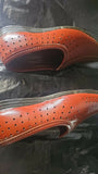Traditional Mojdi Footwear for Boys in Almost New condition featuring a classic ethnic design, comfortable fit, and stylish traditional look, ideal for weddings, festivals, parties, and other special occasions.
