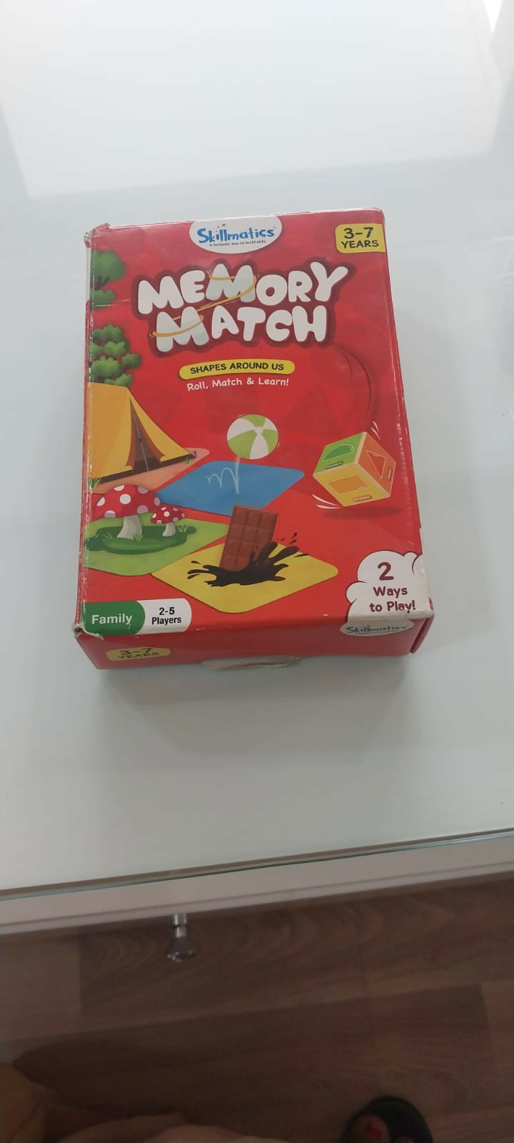 Buy Skillmatics Memory Match – Educational Board Game for Kids to Learn Object Matching and Memory Skills