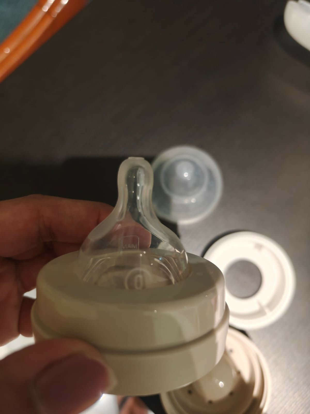 MAM Anti-Colic Baby Bottle – Complete Set (Unused, Just Washed & Stored)