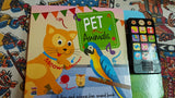 LILL BUD Animal Sound Book for Kids with interactive sound buttons, colorful illustrations, and engaging animal sounds to encourage early learning, vocabulary development, and sensory play.