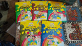 LITTLE LEGENDS colouring books with fun illustrations, child-friendly pages, and engaging creative activities to encourage coloring, imagination, fine motor skills, and early learning.