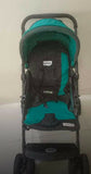 LUVLAP Galaxy stroller with reclining seat, smooth wheels, safety harness, adjustable canopy, and comfortable travel design for babies and toddlers.