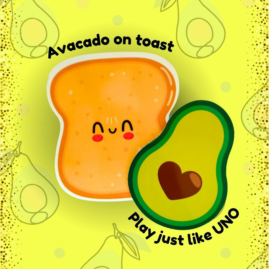 Avocado On toast card game
