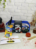 Personalized MOGAMBO Combo – Raksha Bandhan Special featuring customized gifting items, festive theme, unique personalization, and thoughtful keepsake elements for celebrating sibling bonds.