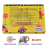 The activities help improve motor skills, cognitive skills, basic literacy, and memorization.