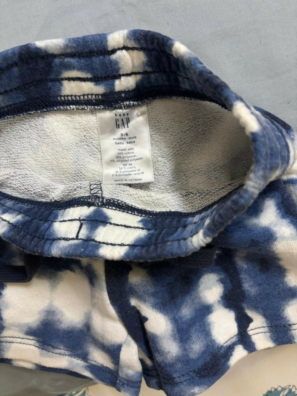 BABY GAP Blue Tie & Dye Co-ord Set – Stylish, Soft & Comfortable for Babies