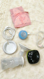 MEE MEE Electric Breast Pump with adjustable suction levels, soft silicone massage cushion, quiet operation, rechargeable design, BPA-free components, and ergonomic controls for comfortable and efficient milk expression.