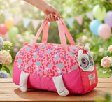 Premium quality duffel bag with a spacious main compartment, durable construction, sturdy handles, adjustable shoulder strap, and multiple pockets for travel, gym, and everyday use.