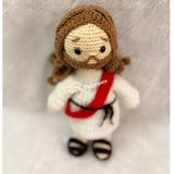 Handmade Crochet Jesus Christ Doll – Symbol of Peace and Faith!!
