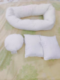 Newborn photography pillow set with soft cushioned positioning pillows and posing accessories designed to support comfortable, creative, and adorable newborn photo sessions.