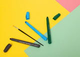 These crayons feature a twistable mechanism that eliminates the need for sharpening. By twisting the bottom of the crayon, you can expose more crayon lead, making it convenient and mess-free.