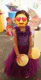 Party Long Frock /Purple