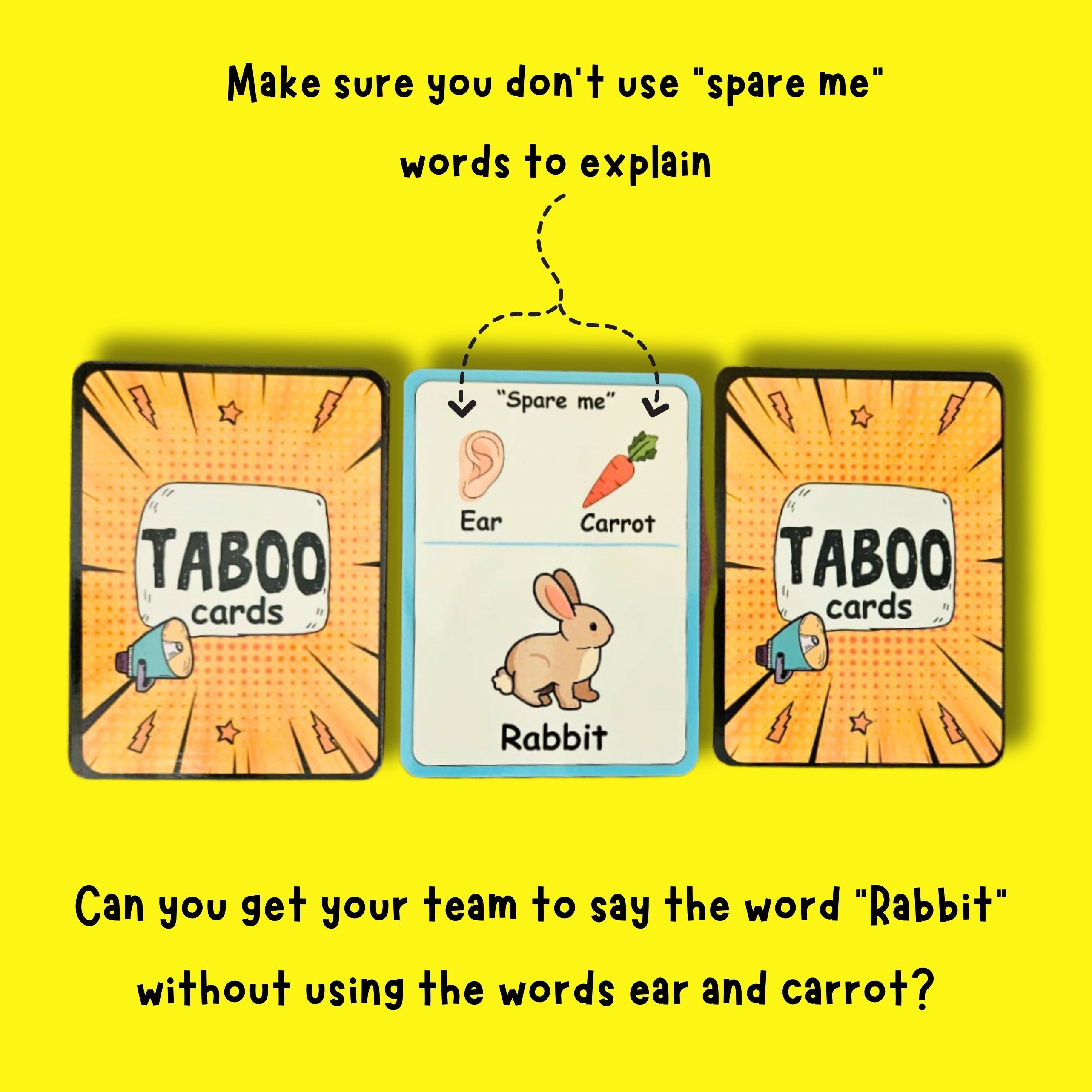 Taboo Card game