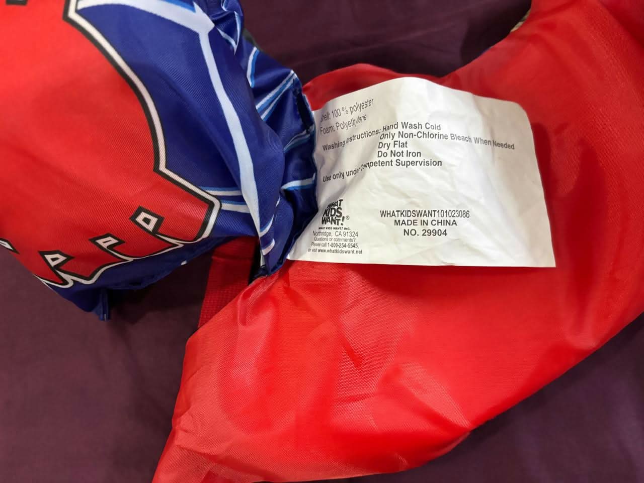 Spider-Man toddler swim vest – fun, safe, and supportive floatation aid for kids.